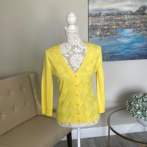 New York & Company Sweater in Yellow. Size Small.